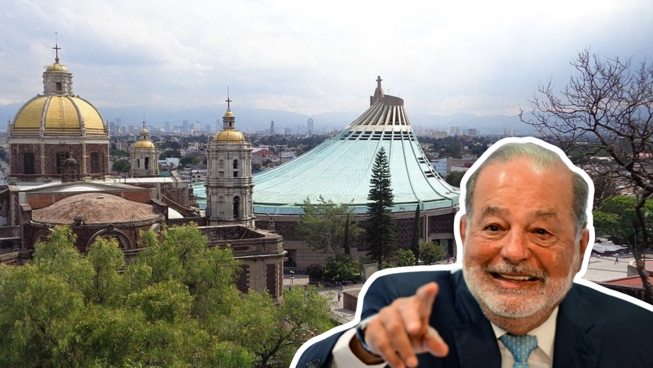 El día en que Slim hizo una enorme donación a la Basílica