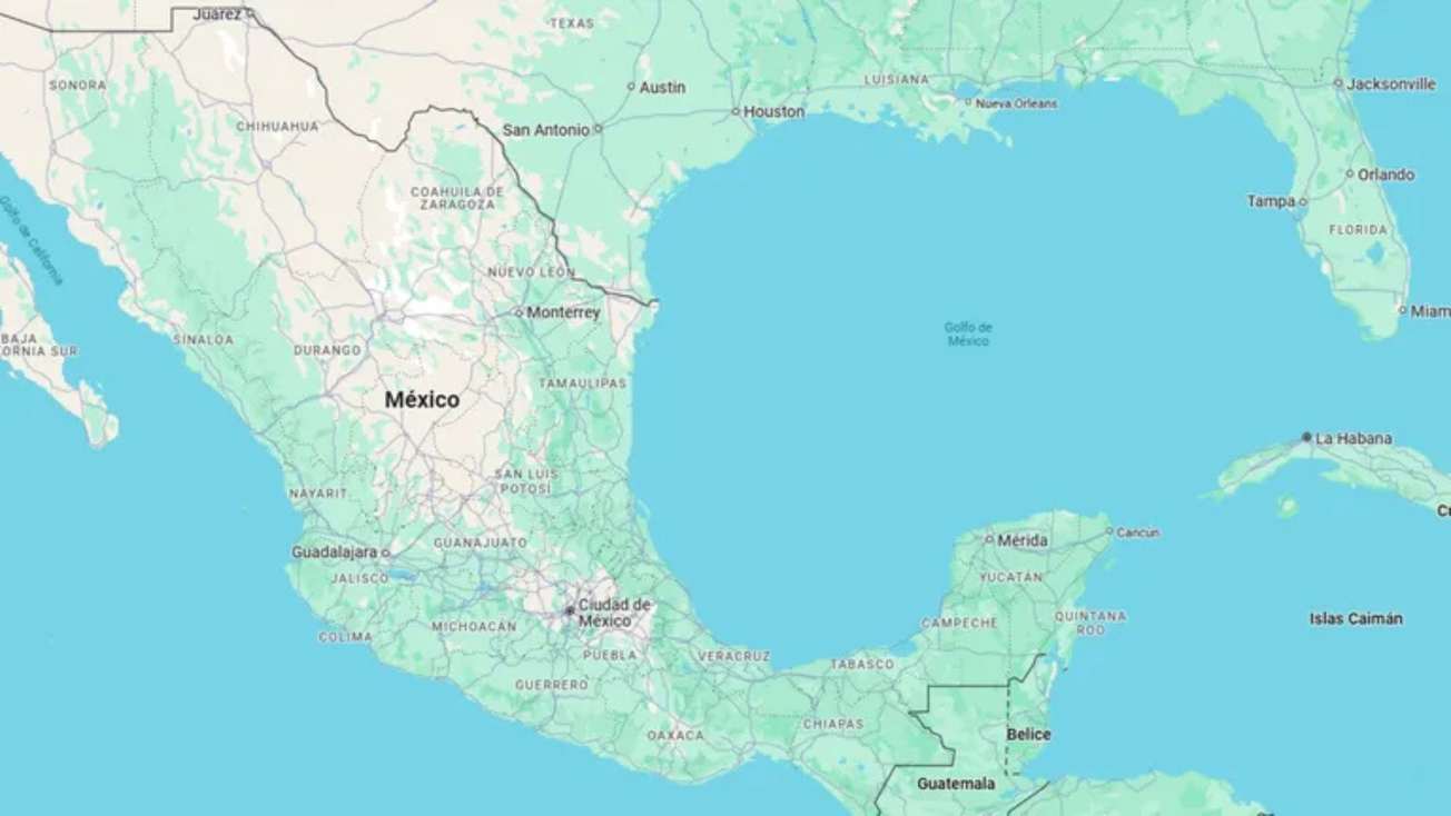 ¿Qué porcentaje del Golfo de México pertenece realmente a México?