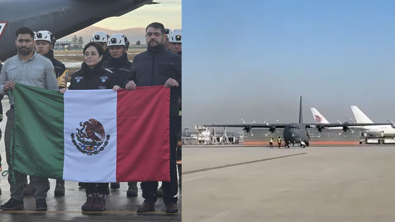 Delegación mexicana llega a Los Ángeles para combatir incendios forestales