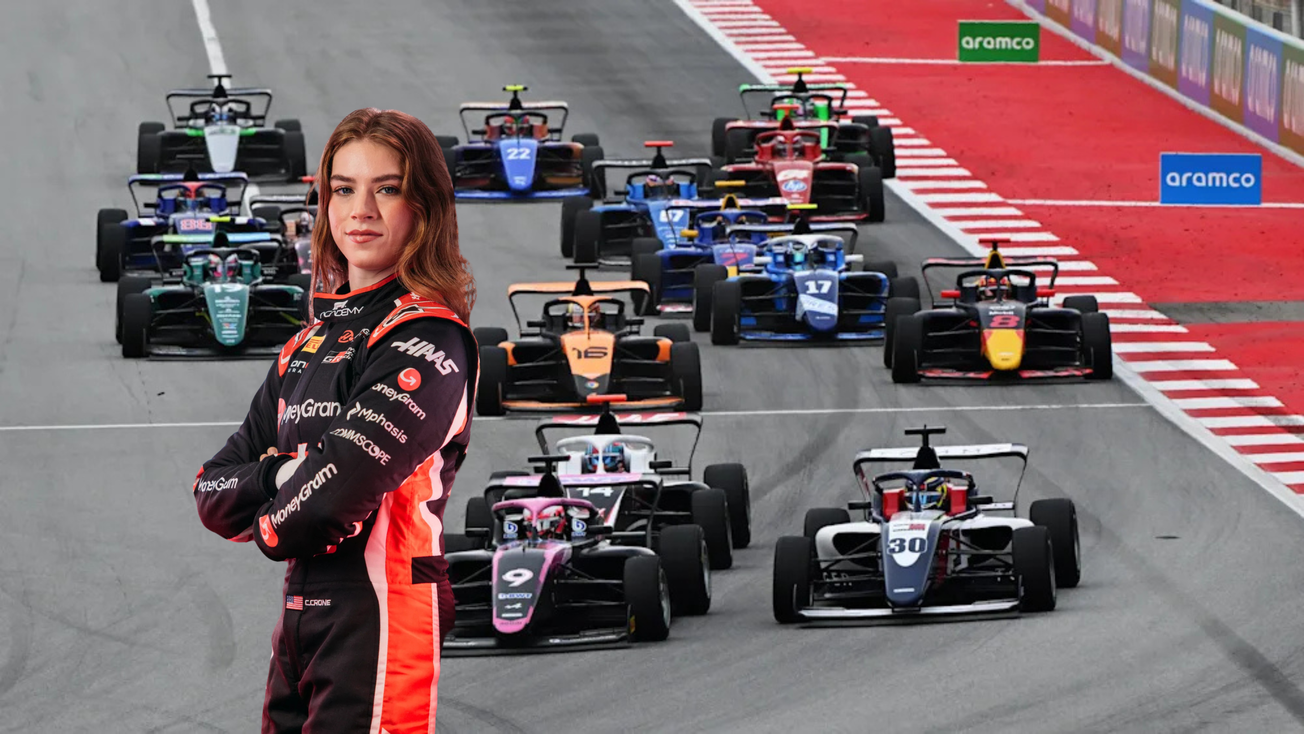 Courtney Crone, la piloto mexicana de la temporada 2025 de F1 Academy