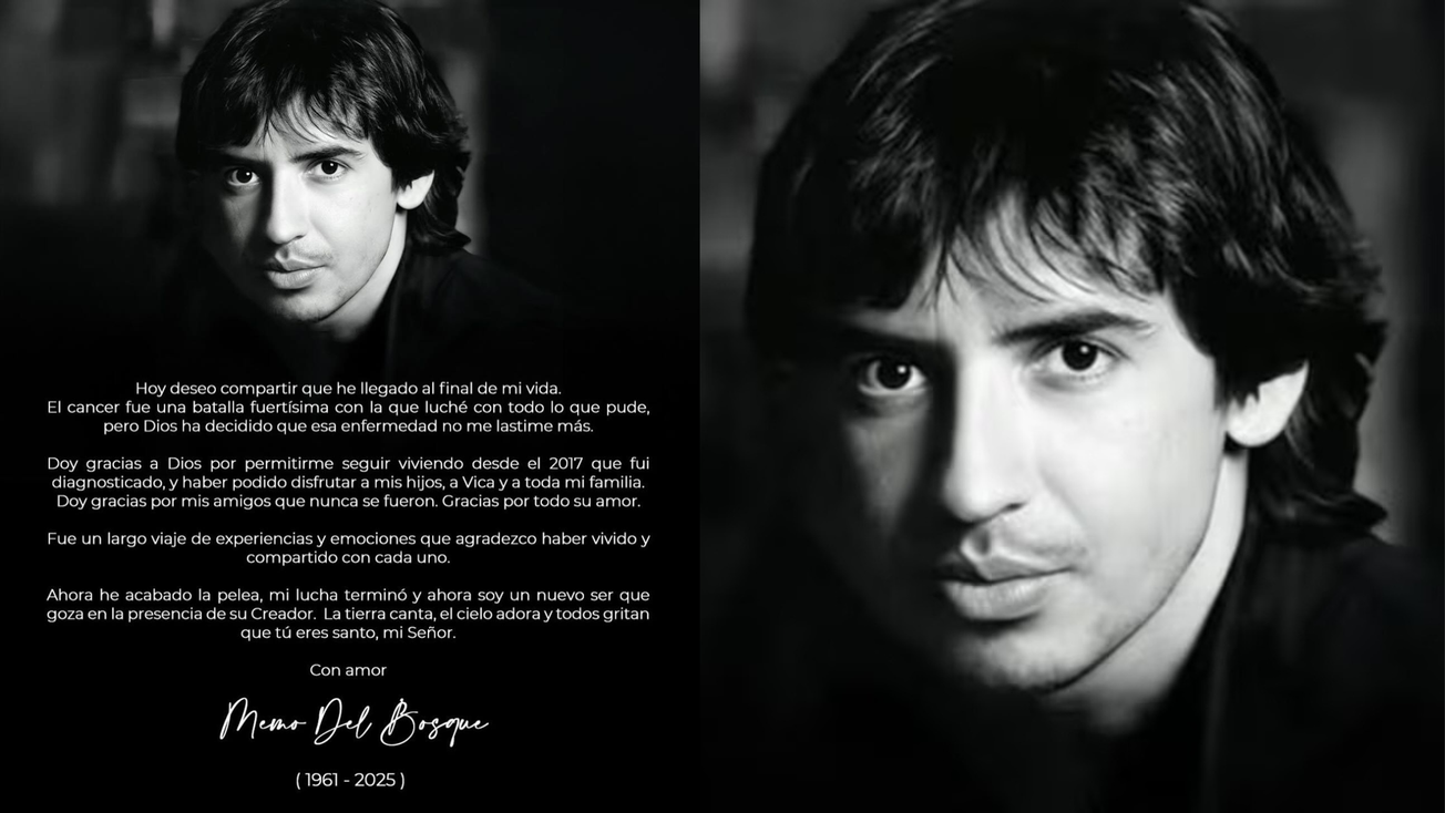 Esta fue la última publicación de Memo del Bosque antes de su partida