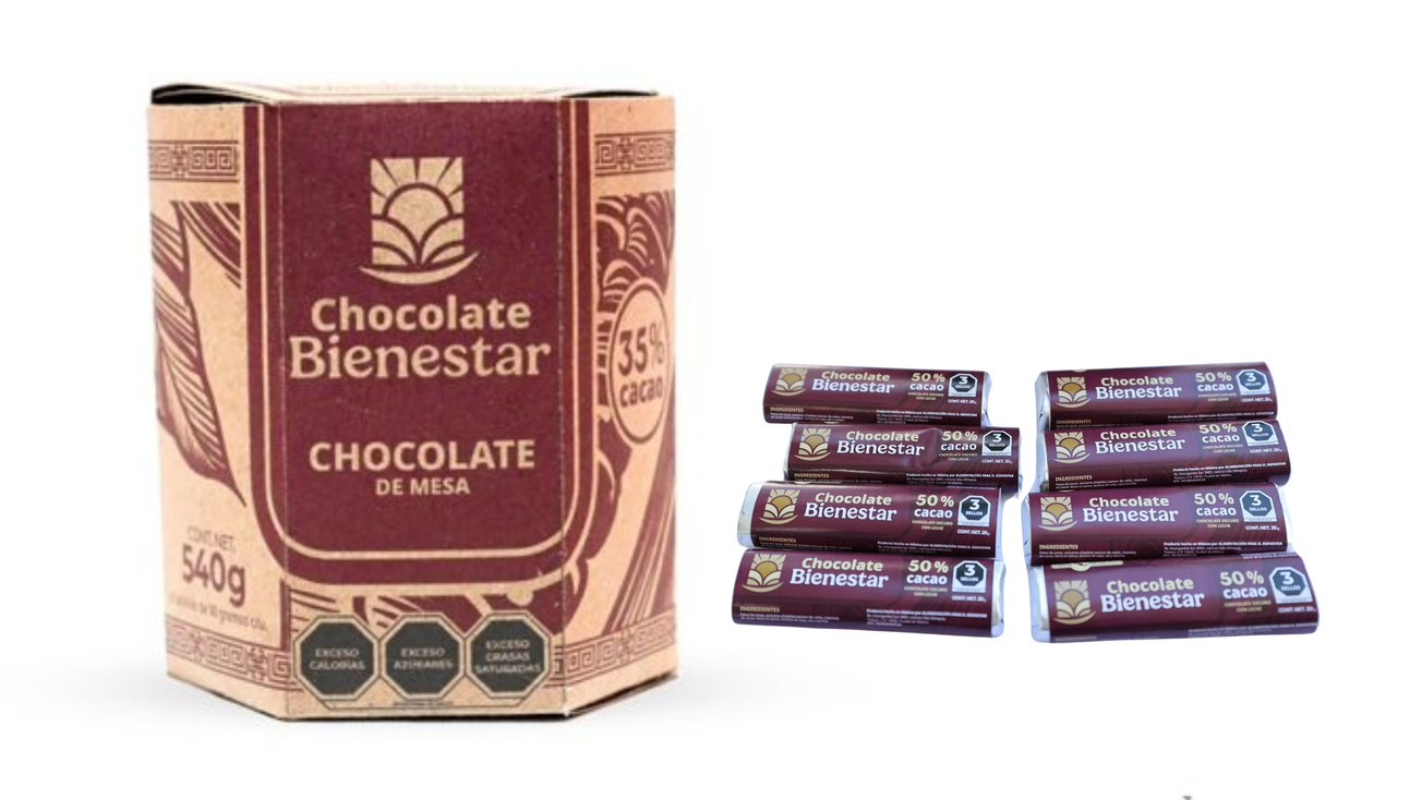 Lanzan chocolate del Bienestar: “es poco el azúcar que contiene”, aseguró Sheinbaum