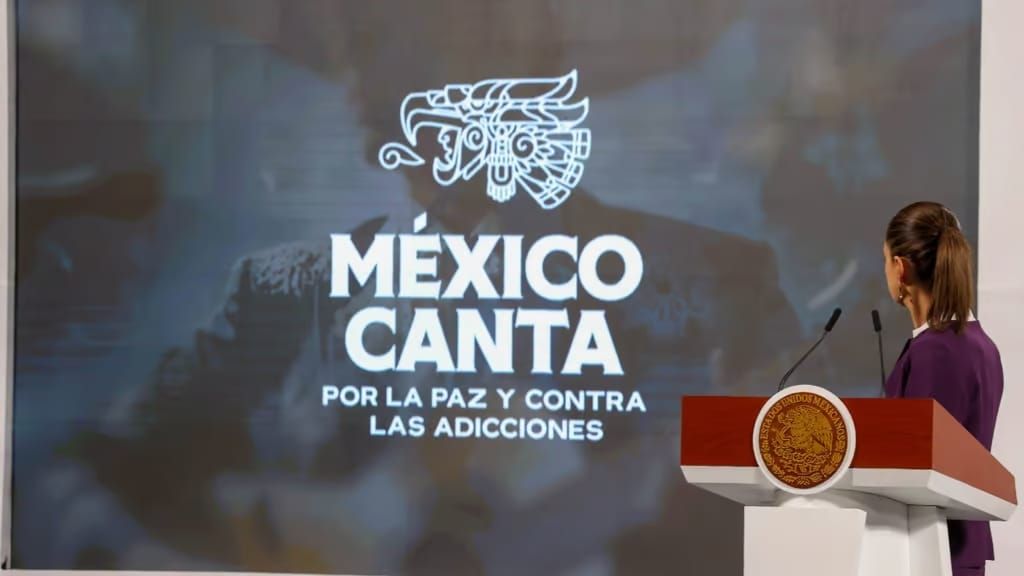 Sheinbaum presenta concurso México Canta: así te puedes inscribir