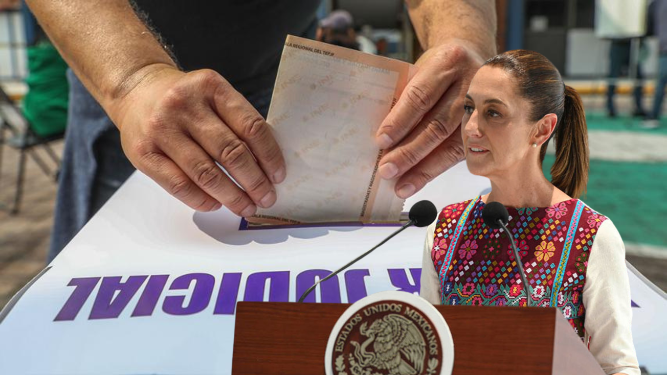 Pide Sheinbaum al INE que mexicanos en el extranjero voten en Elección Judicial de 2027