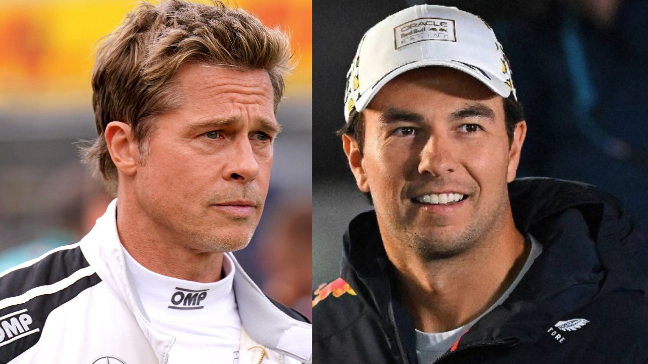 brad pitt checo perez