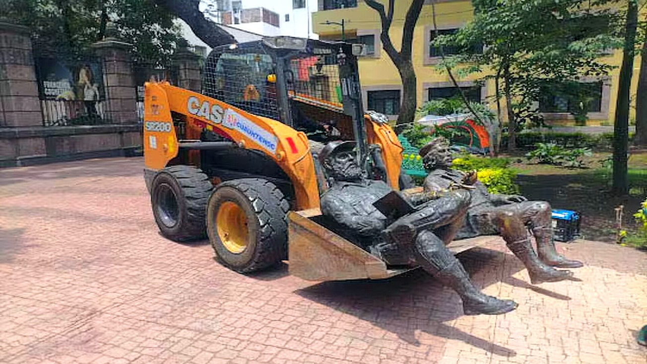 ¿Subastarán figuras retiradas de Fidel Castro y “Che” Guevara en CDMX?