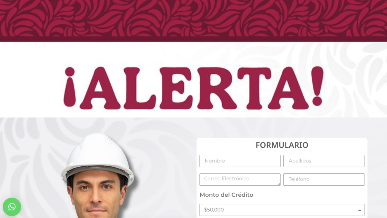 Alertan sobre sitio web fraudulento supuestamente de la Secretaría del Trabajo