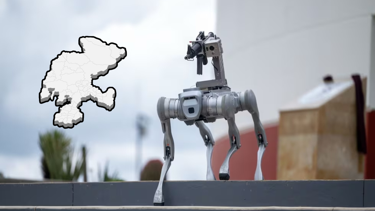 Usará Zacatecas perro robot para vigilar calles