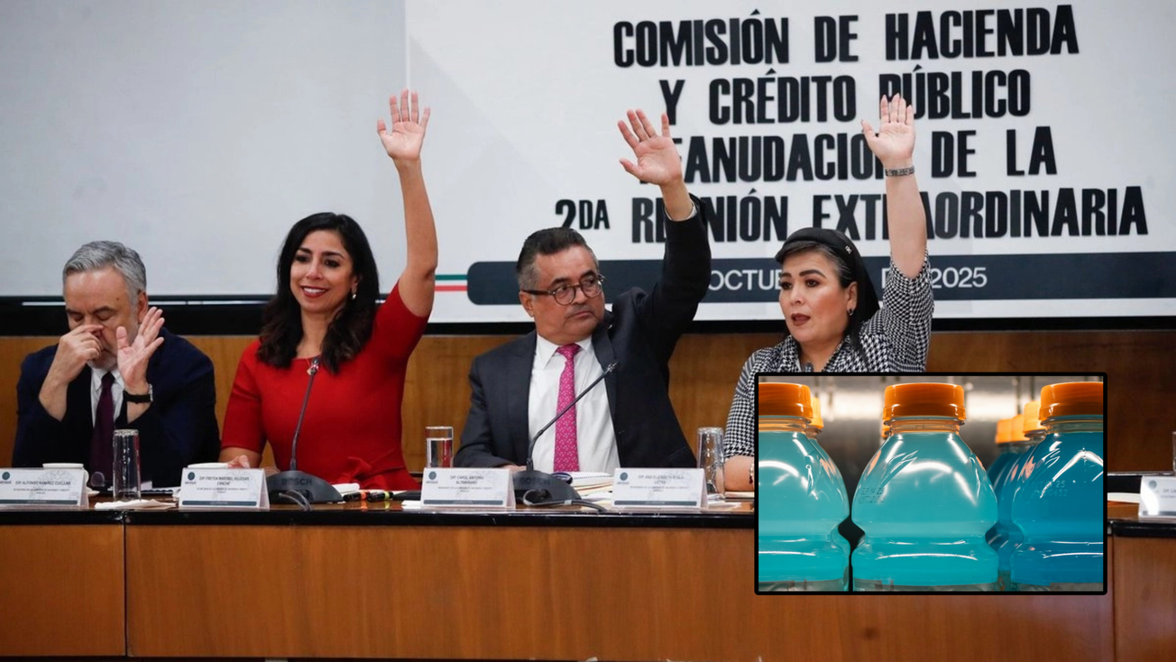 Avalan en México impuesto a refrescos y electrolitos