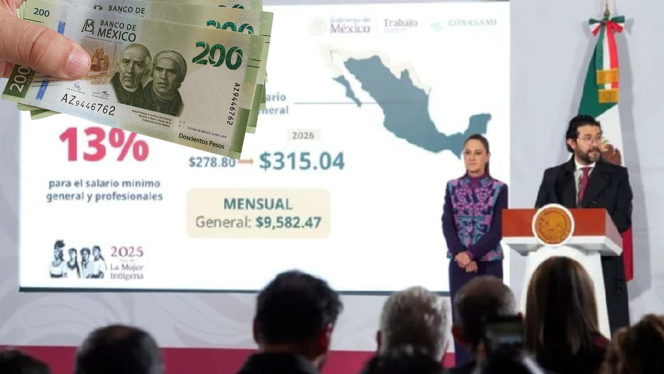 ¿Cuándo entra en vigor el nuevo salario mínimo en México?