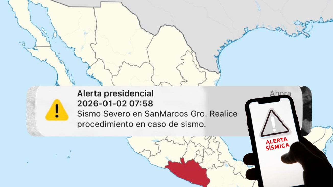 ¿No sonó la Alerta Sísmica en tu celular en sismo de hoy, 2 de enero?