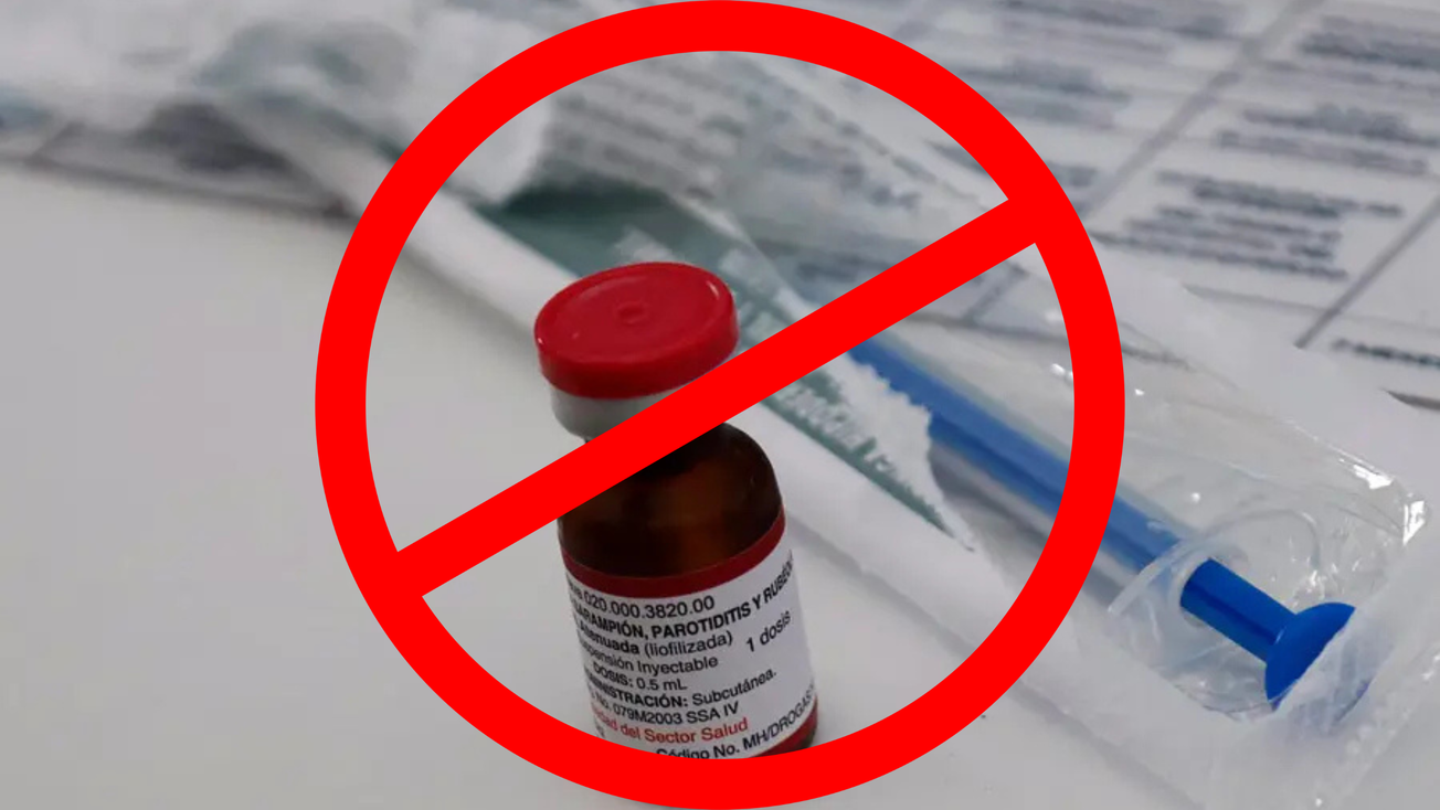 ¿Quiénes NO deben vacunarse contra el sarampión?