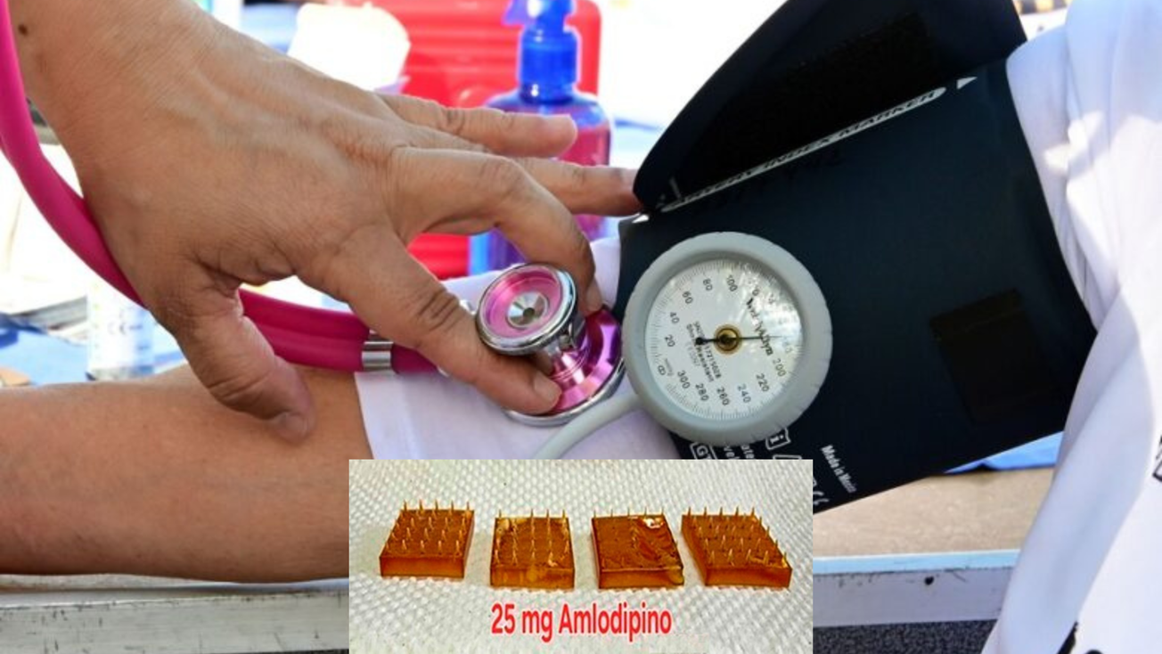 Así es el parche dérmico desarrollado por la UNAM para tratar la hipertensión