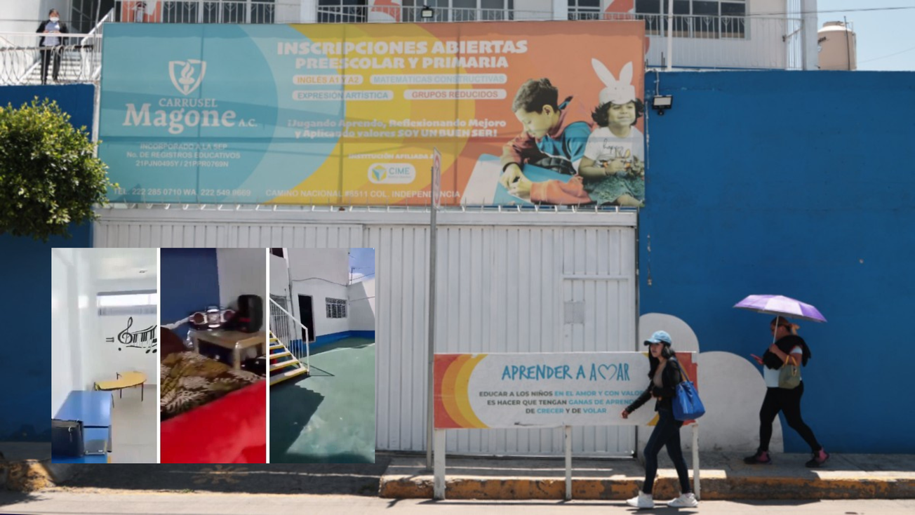 ¿Qué es el “cuarto oscuro” del Colegio Carrusel Magone en Puebla?