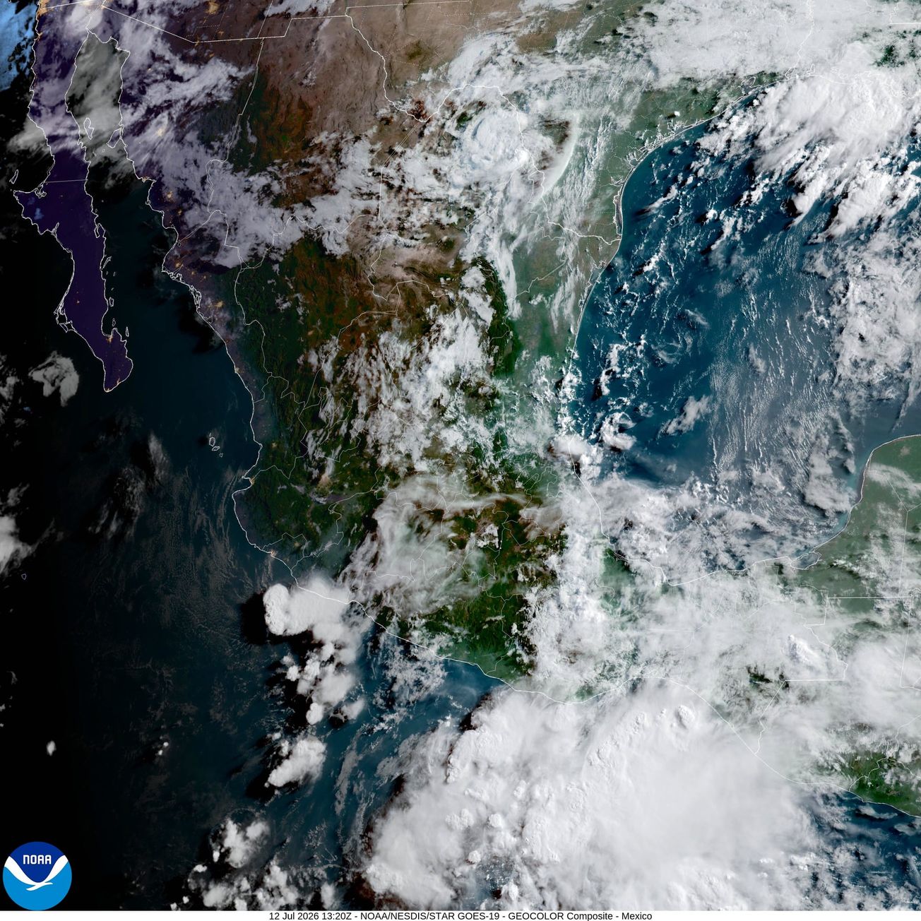 Pronóstico del clima hoy domingo 12 de julio 2026: lluvias intensas en Morelos y CDMX