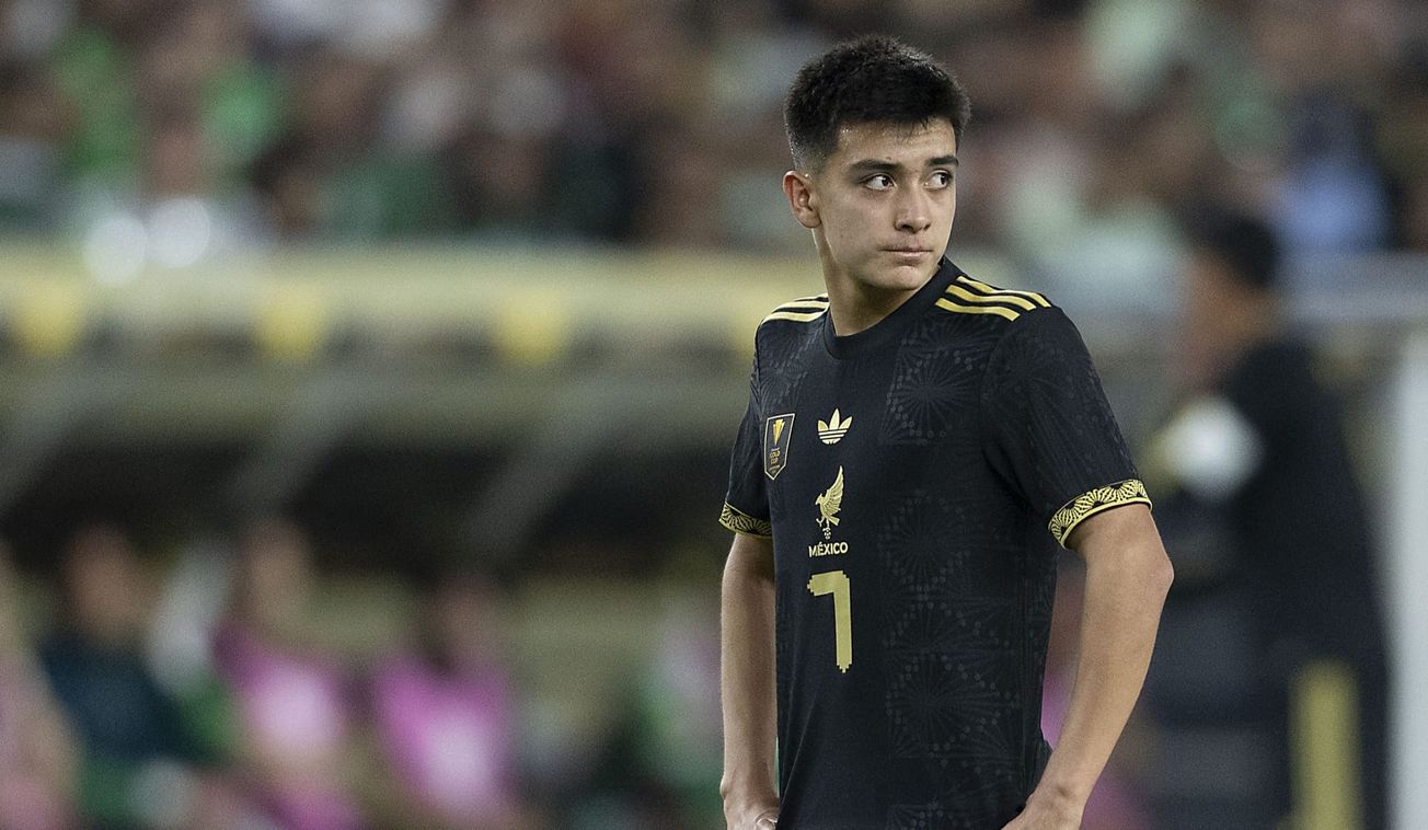 Gilberto Mora con la playera de la Selección Mexicana en el Mundial 2026