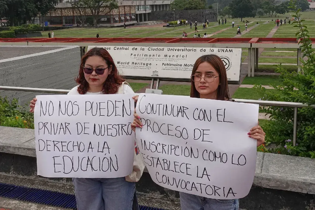 Investigan contrato de examen fallido de la UNAM