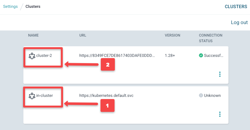 Argo CD: Multi cluster management