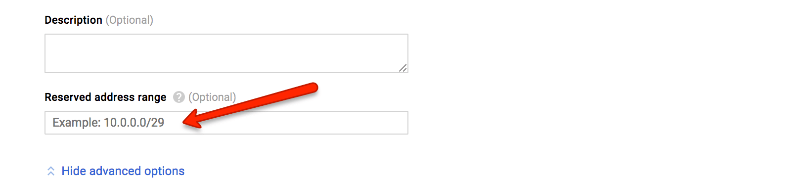 filestore address range