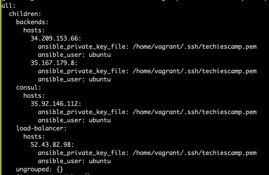 ansible inventory list command.