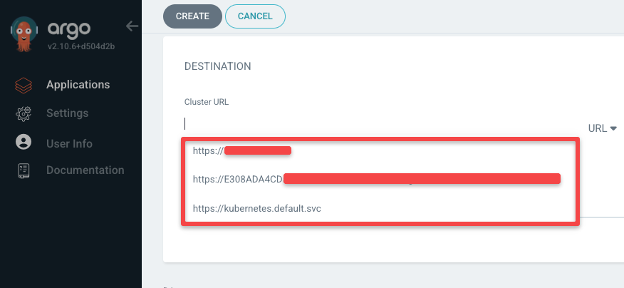 selecting between cluster for deployment