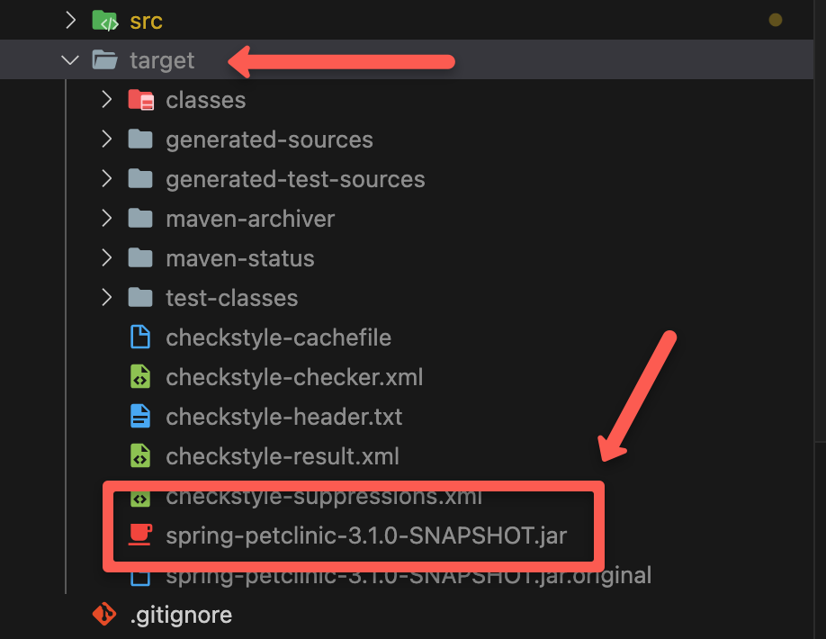 Jar file location