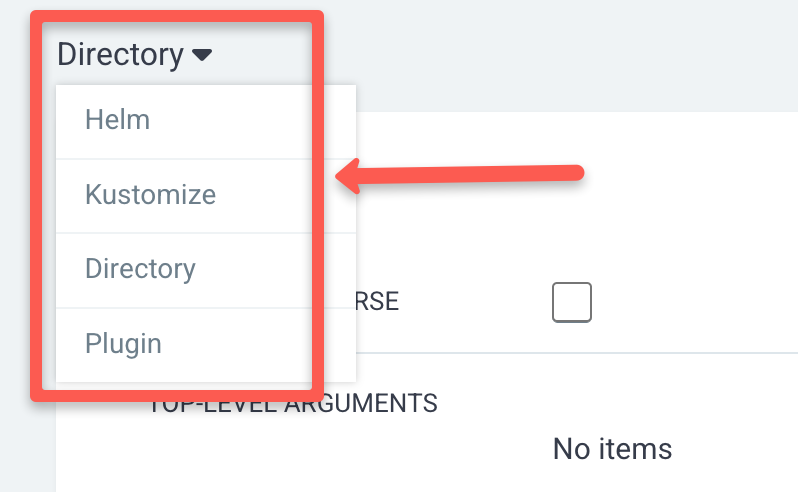 Argo CD: Configuration types