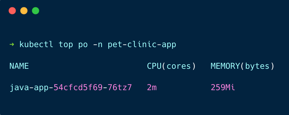 verifying if the metrics server is installed properly