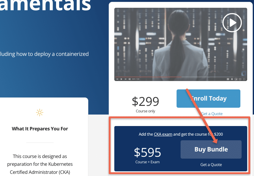 CKA bundle savings
