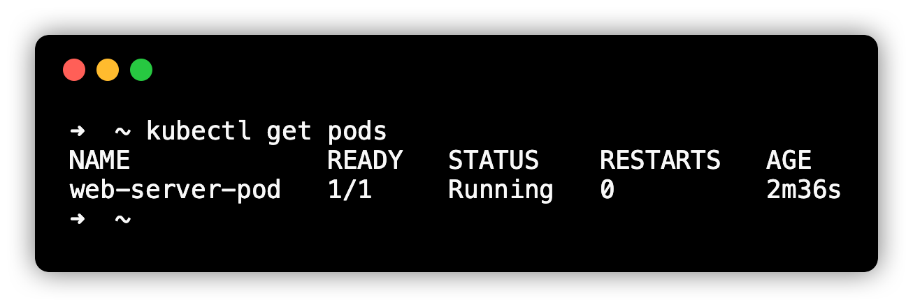listing kubernetes pods using kubectl