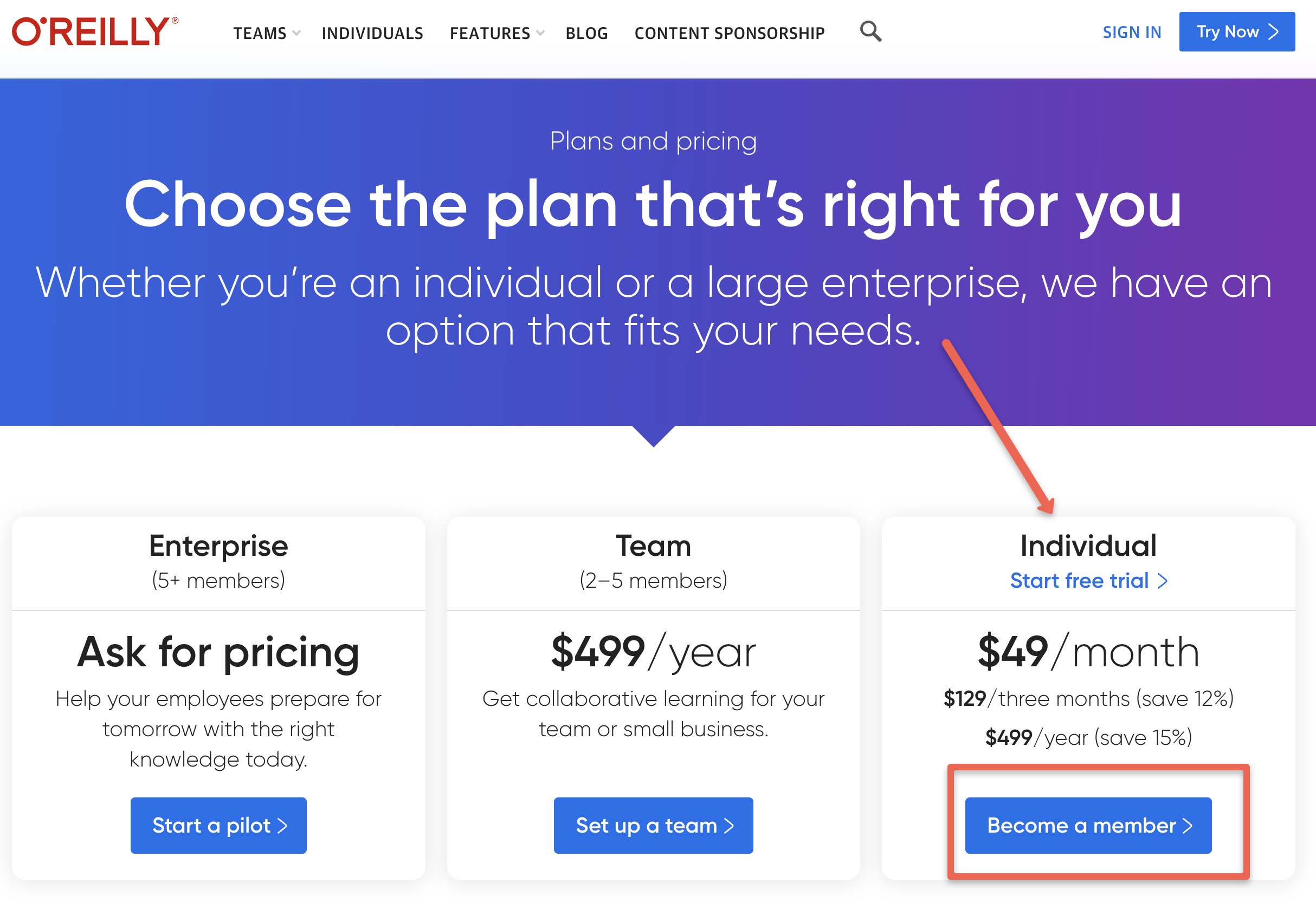 O'Reilly Discount Pricing