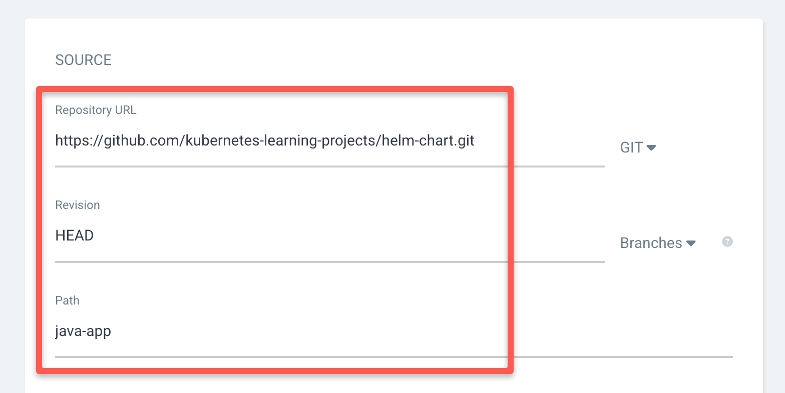 Selecting the source for adding a new app