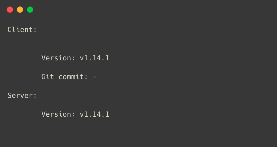 the locally installed version of the velero cli