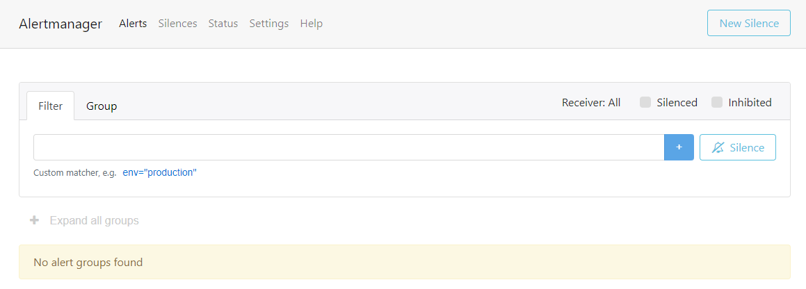 Alert Manager Dashboard