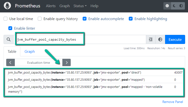 prometheus query to filter JMX metrics