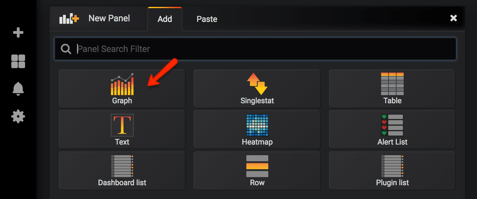 prometheus graph selection