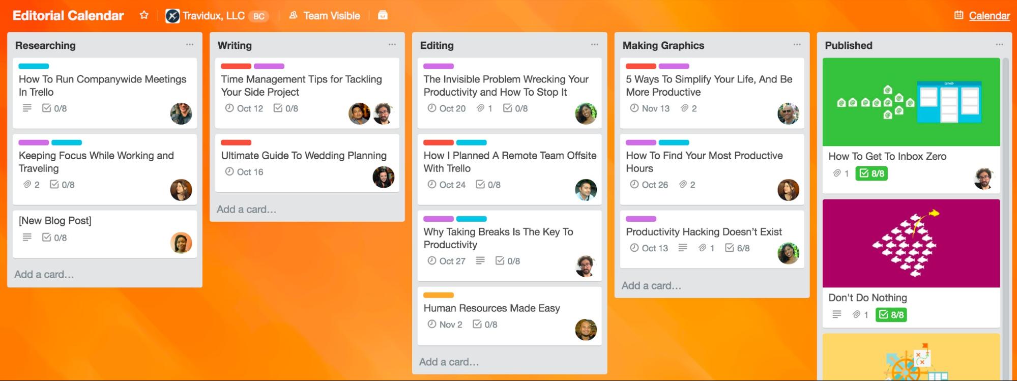 trello best project management software