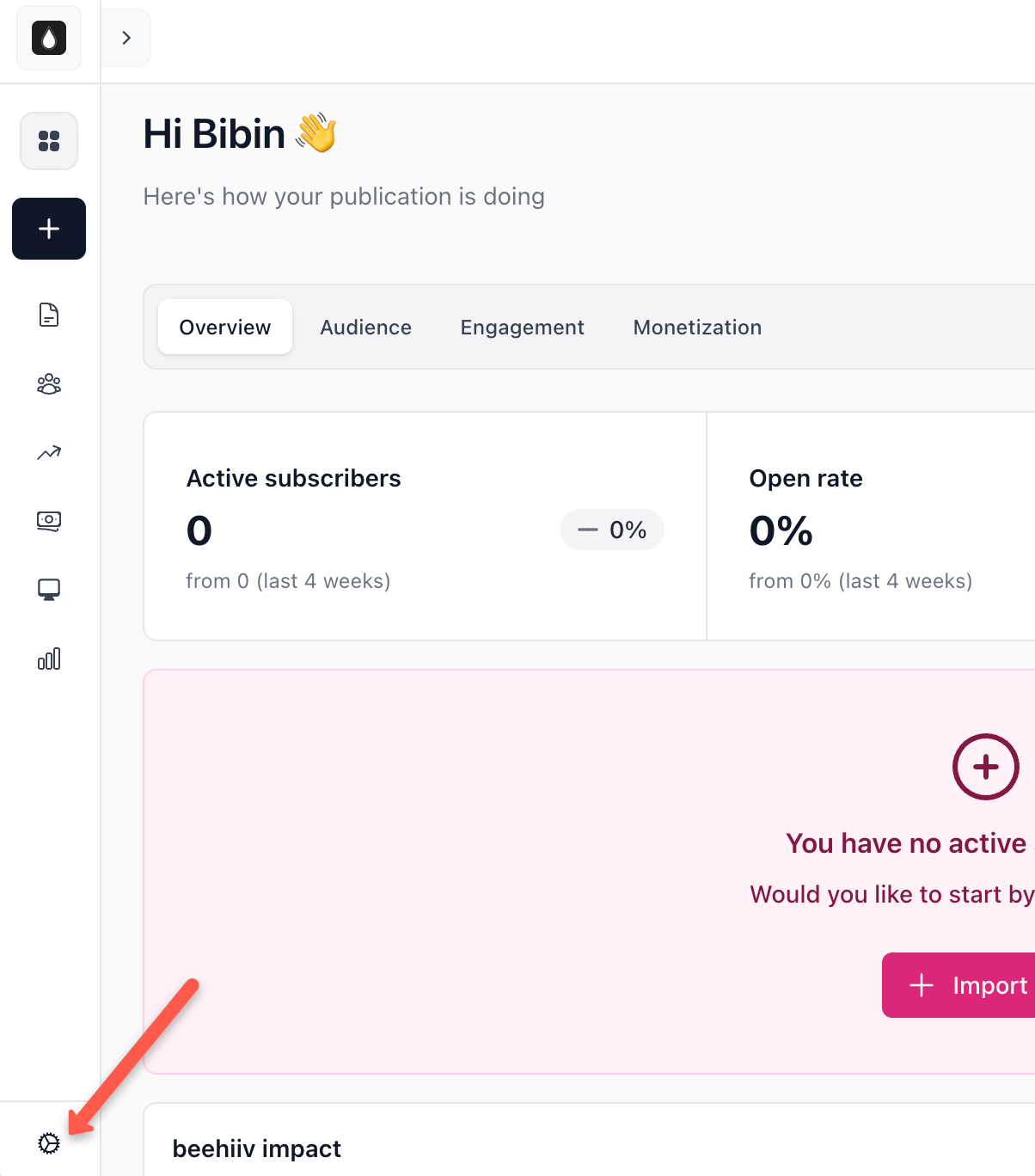Click the settings icon