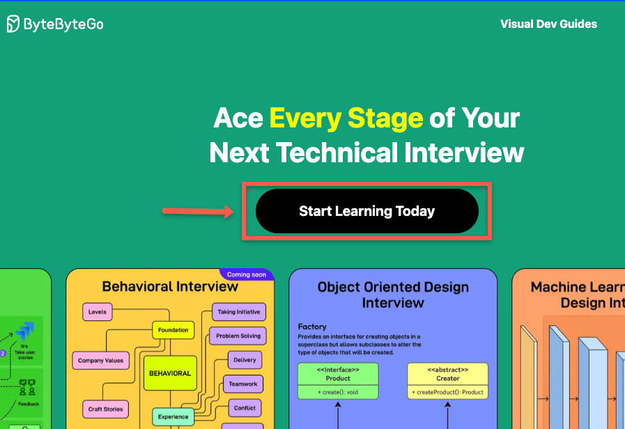 Click Start Learning Today