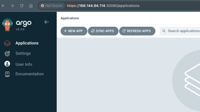 argocd dashboard