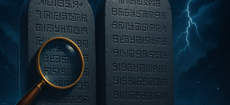 Explanation: The Ten Commandments of the Internet