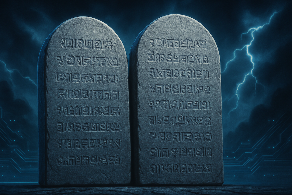 The Ten Commandments of the Internet