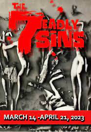 An abstract image depicting the seven deadly sins