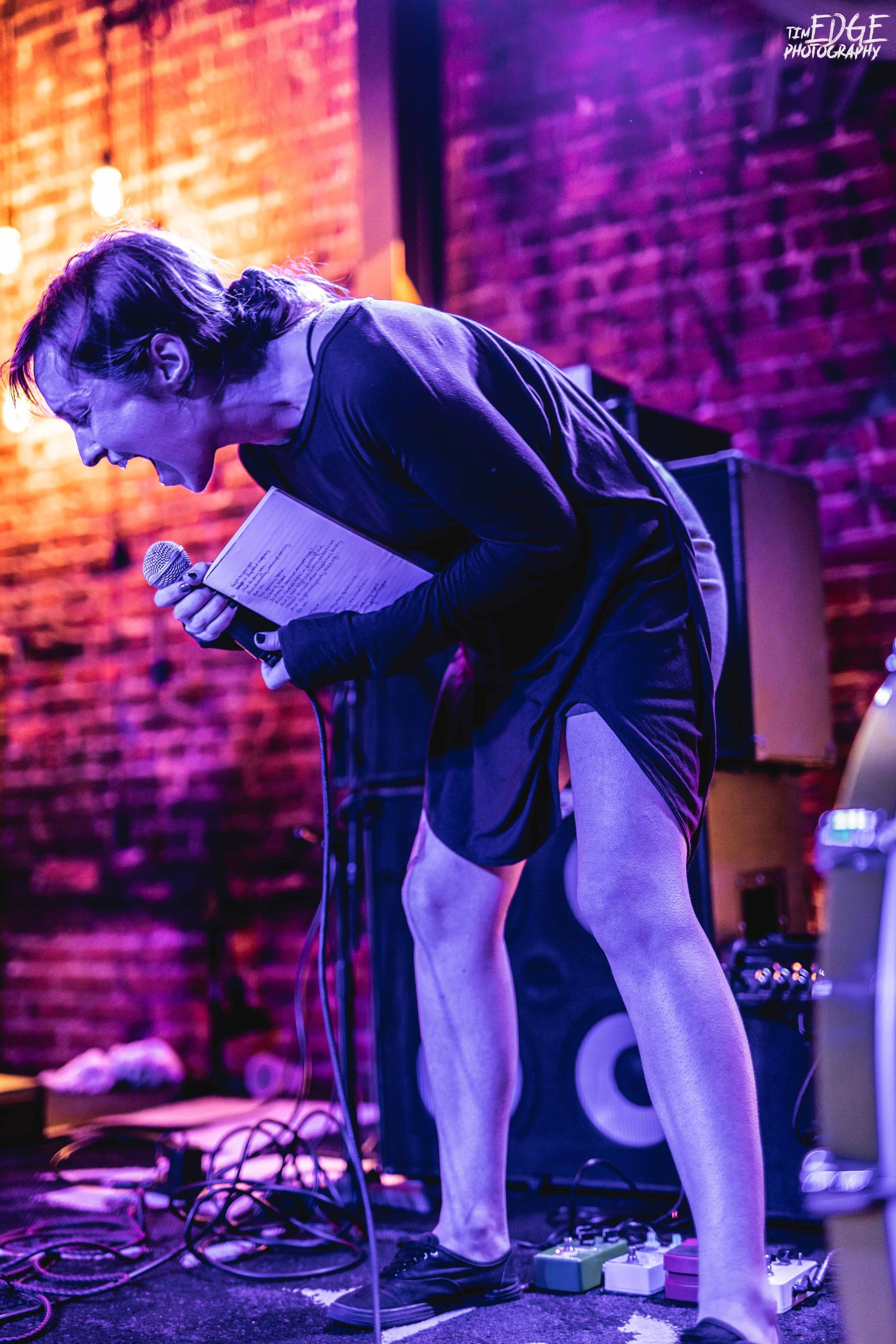 Lead singer of Surrounder