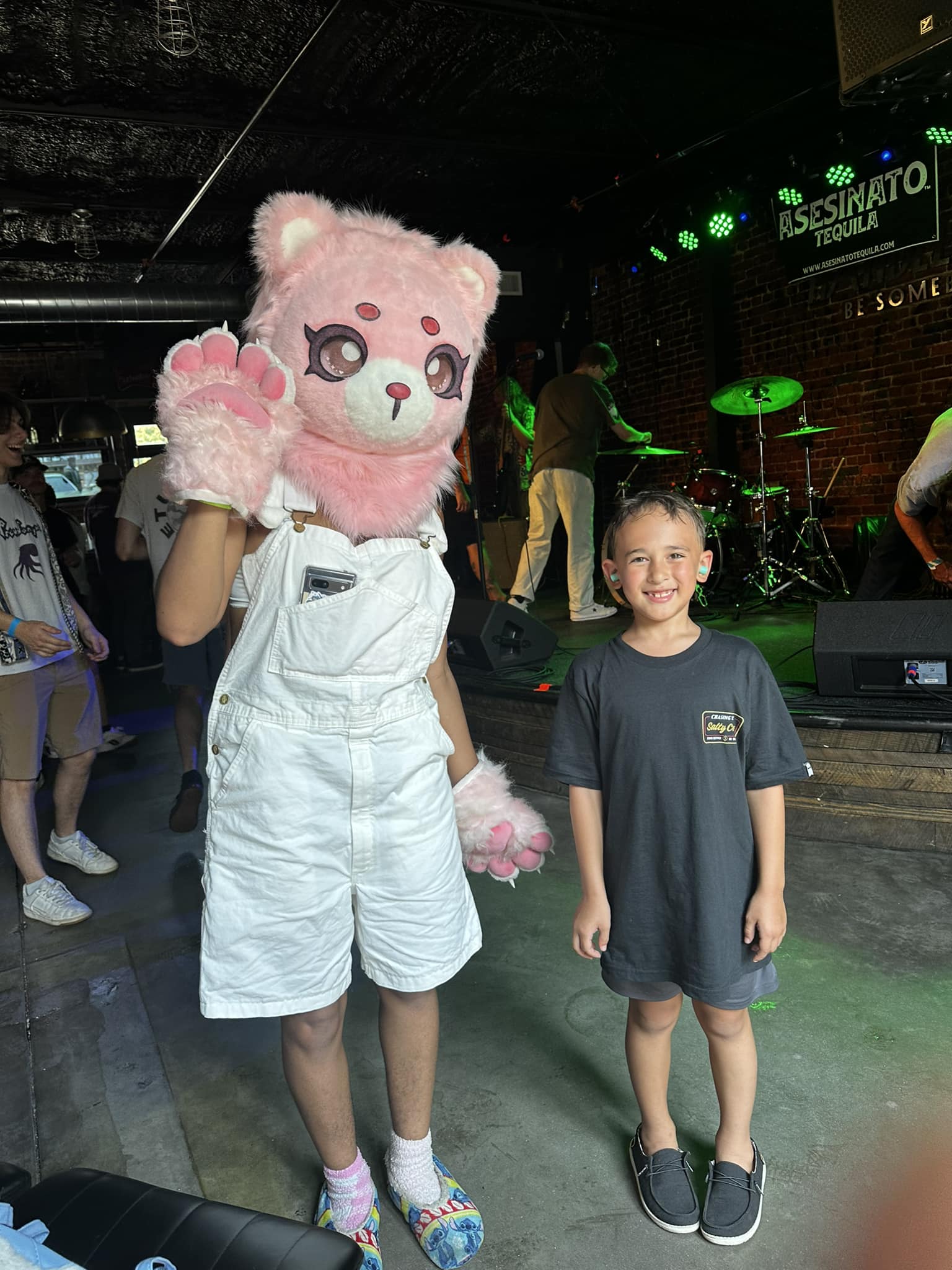 The smallest member of Scene Pensacola at Heat In The Street 2023