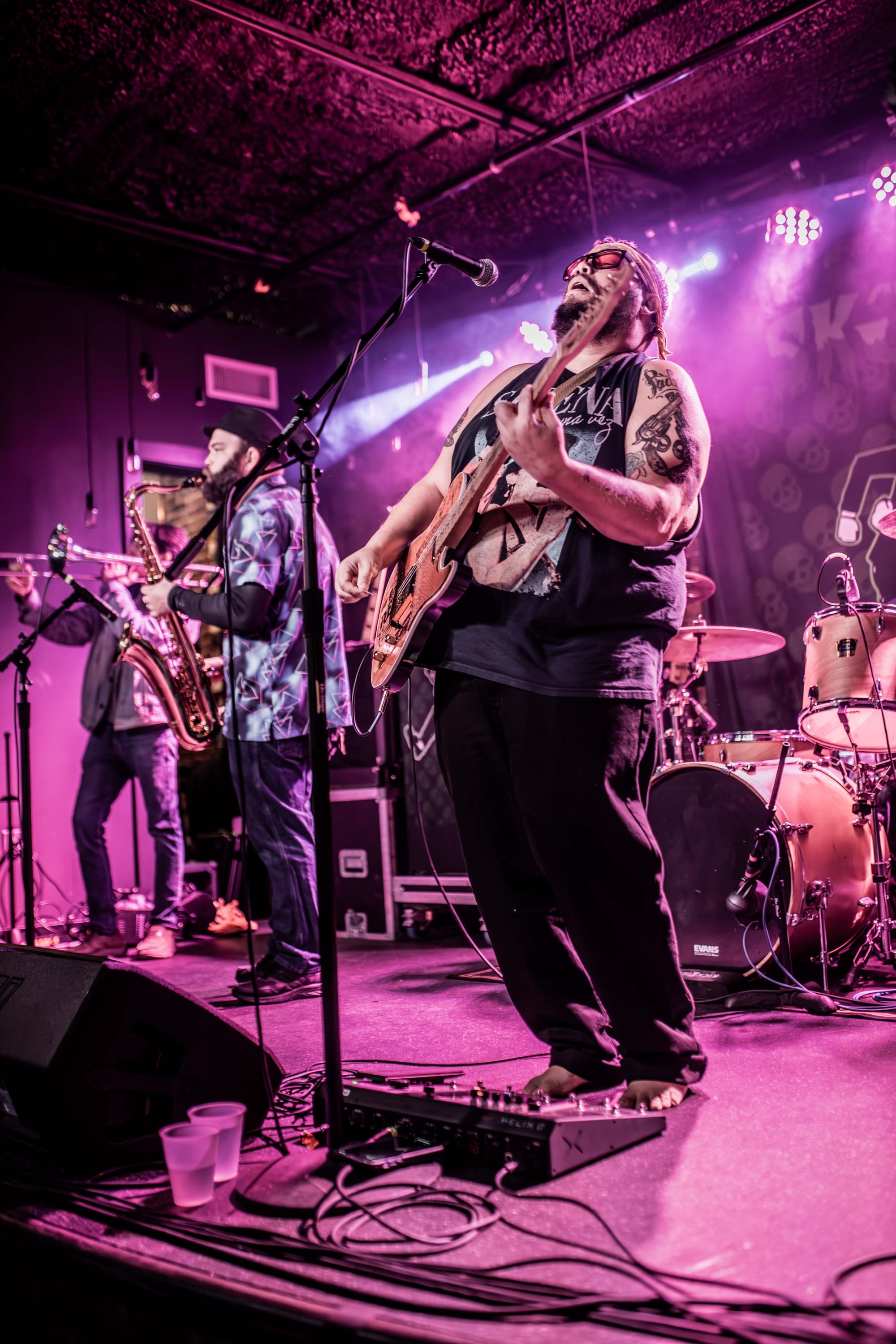 Red and The Revelers live at The Handlebar (photos by Moth)