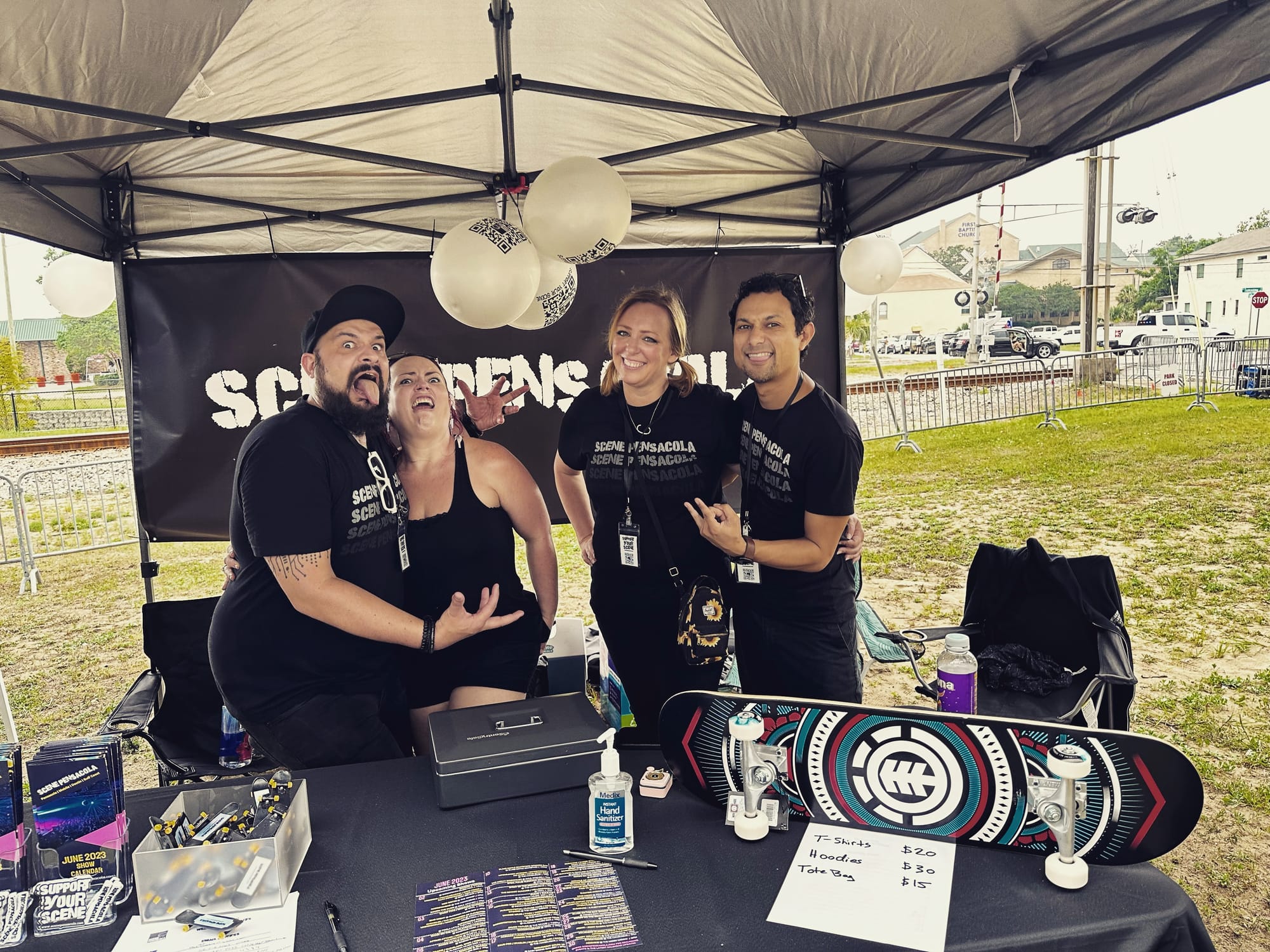 Scene Pensacola at the Blake Doyle Skatepark Opening Day event.