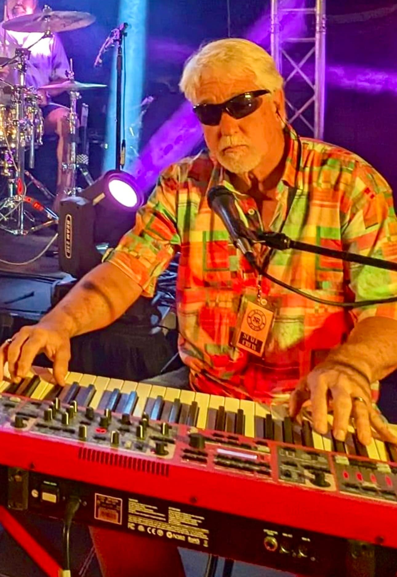 Grib Murphy and his amazing keyboard