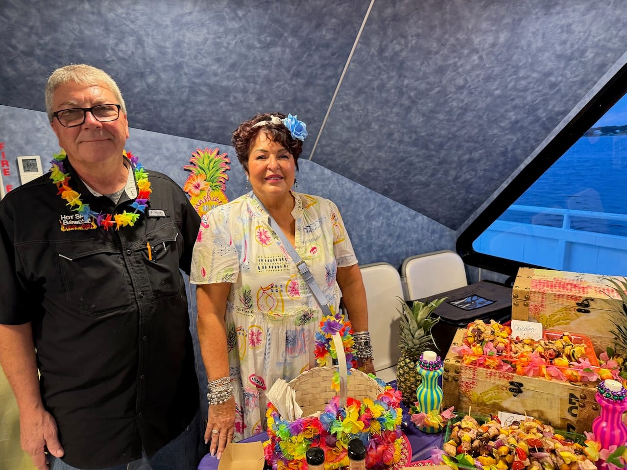 Cheri and Jim of Hot Spot Barbecue.