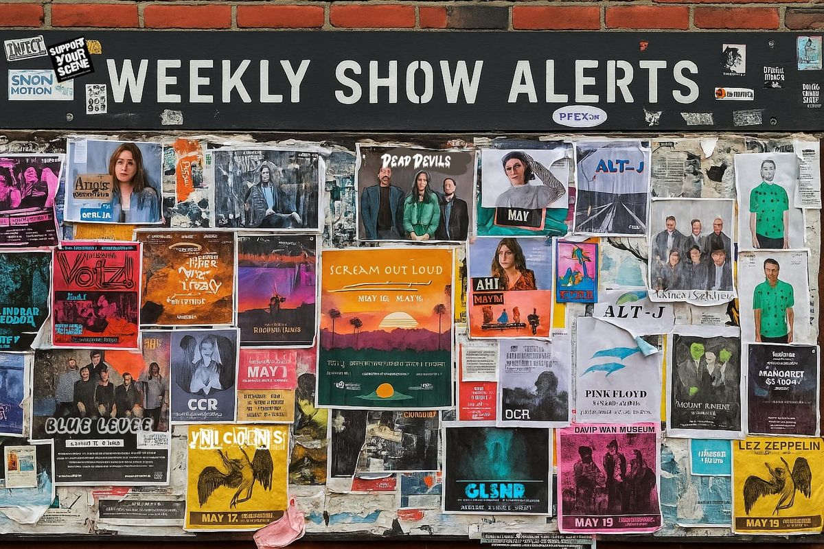 Weekly Show Alerts: Oct 3-9, 2025